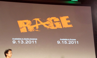 Illustration for article titled Rage Finally Has A Date